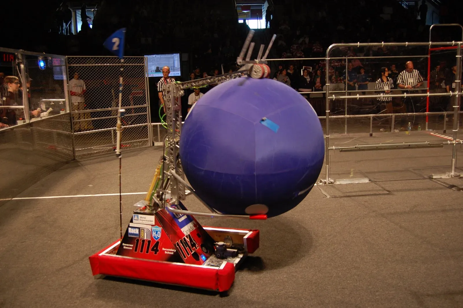 Simbot SS competing in 2008