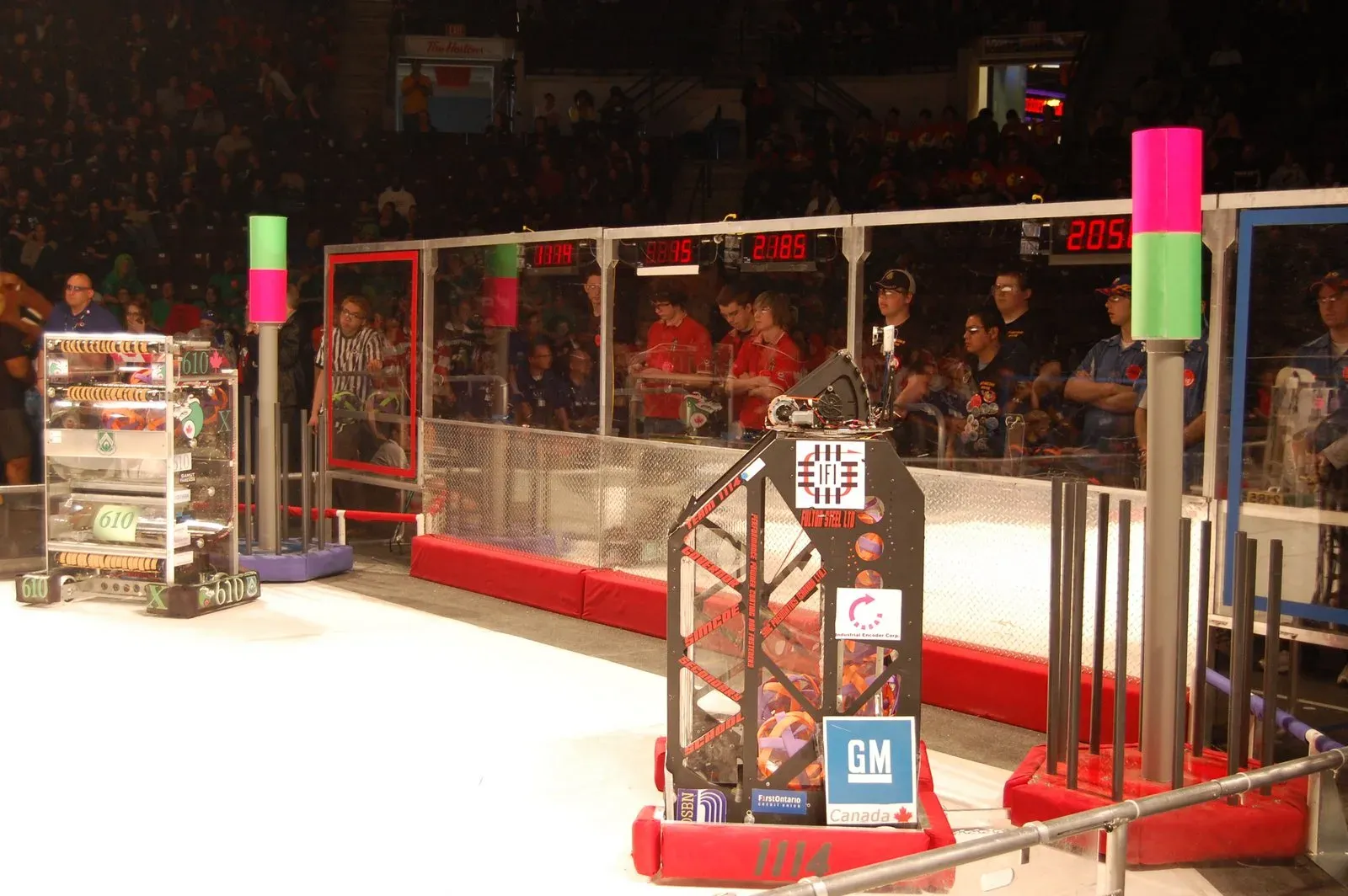 Simbot Panthro competing in 2009