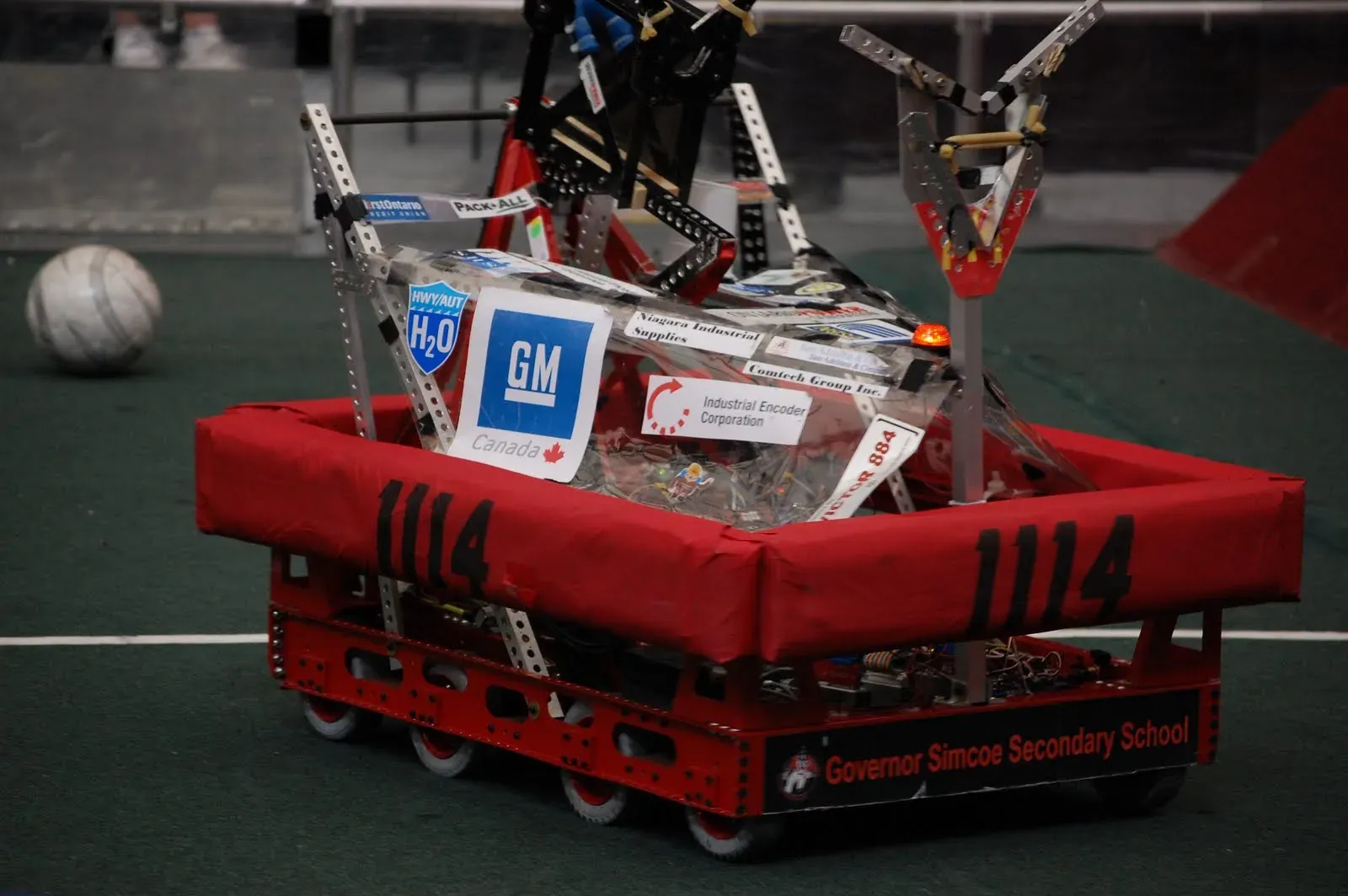 Simbot Quatchi competing in 2010