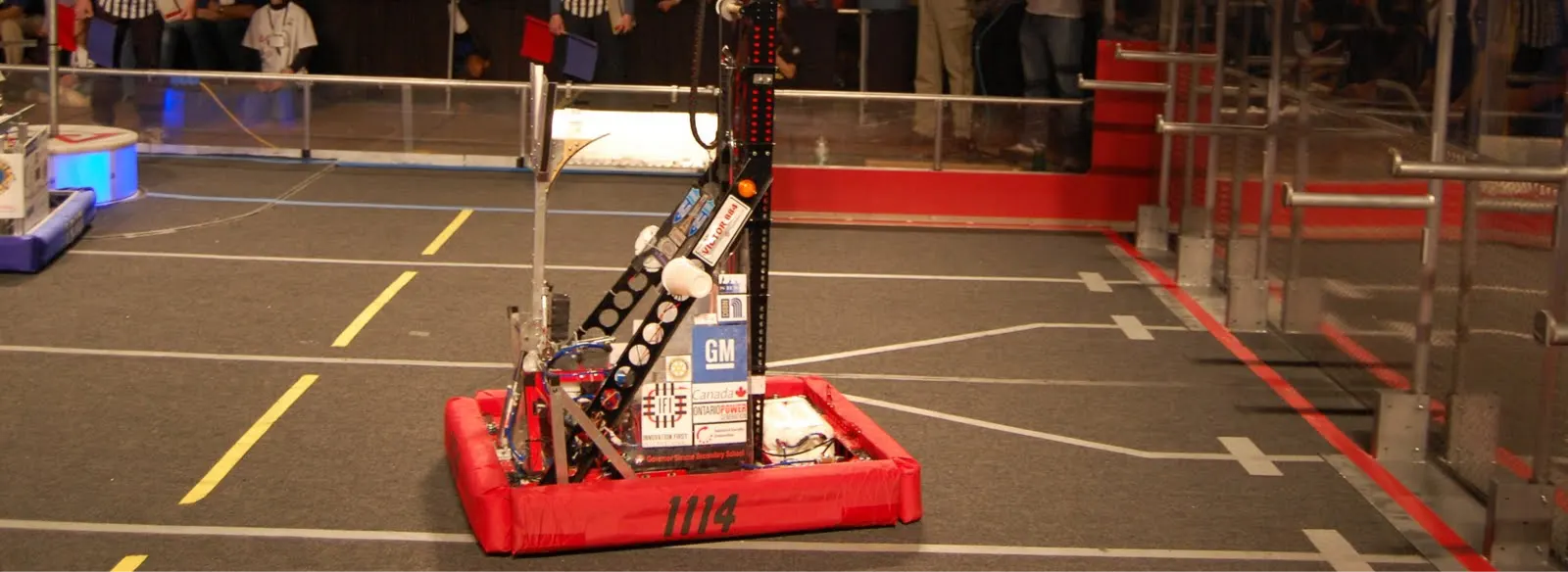Simbot Steve competing in 2011