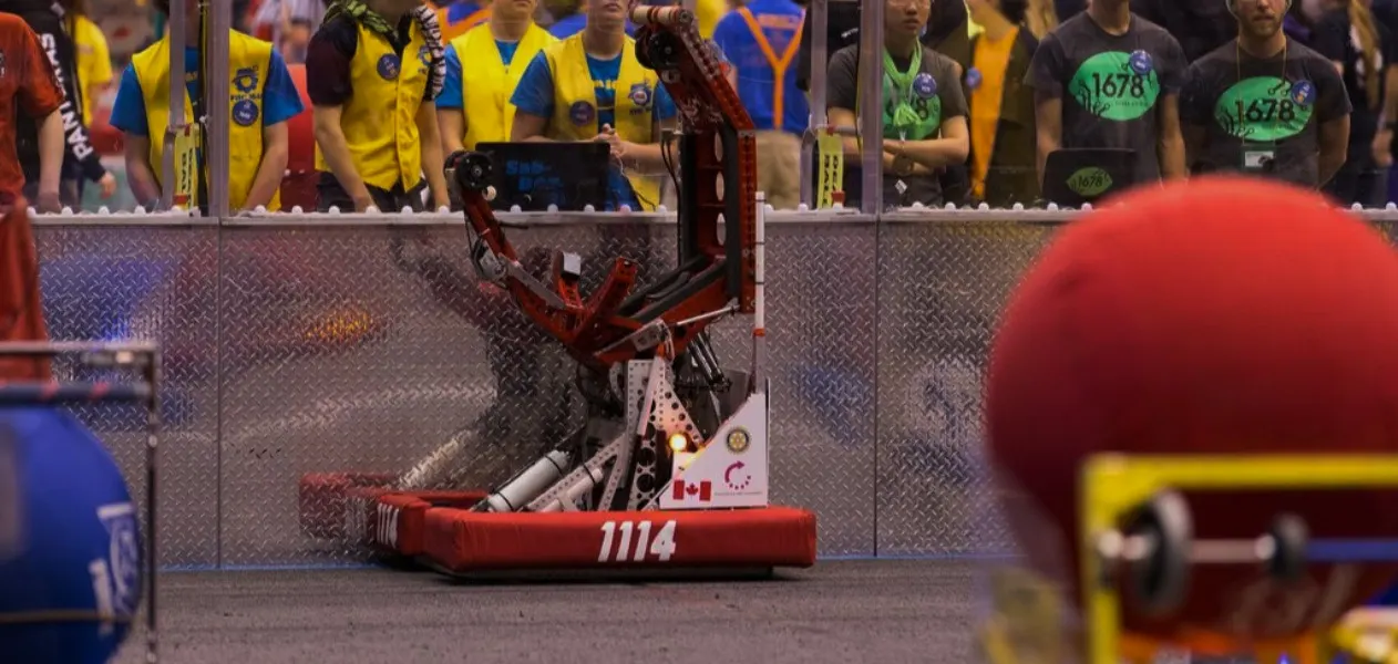 Simbot Evolution competing in 2014