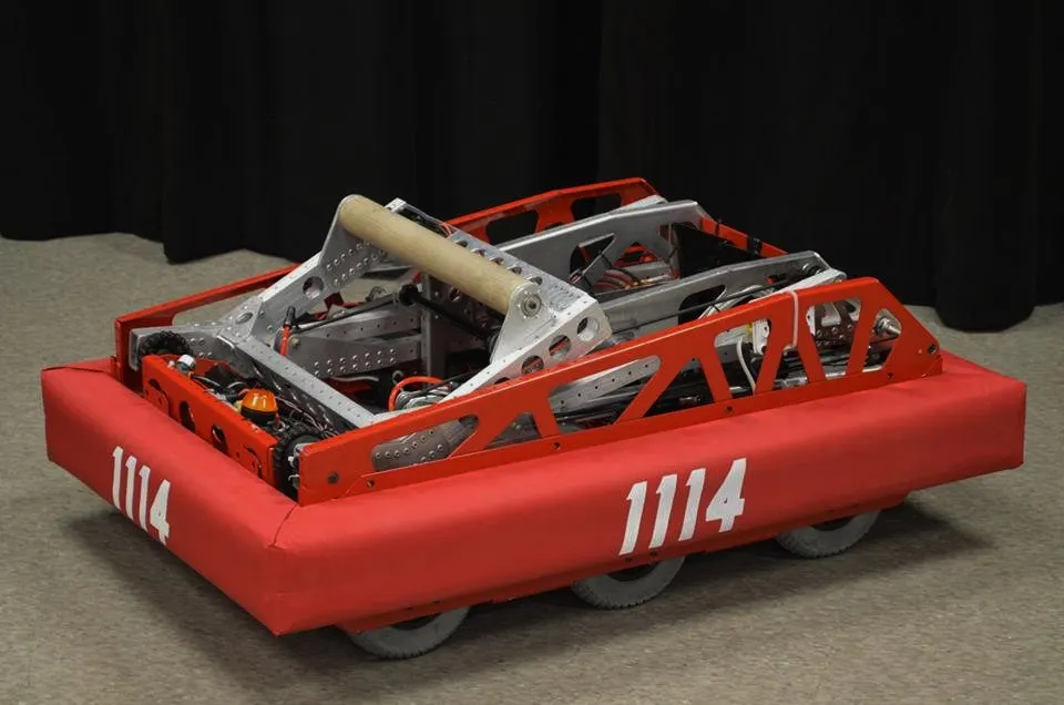 Simbot Sentinel competing in 2016