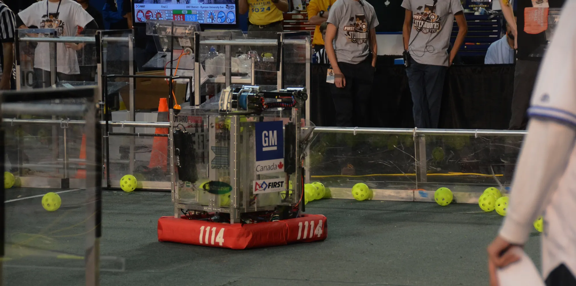 Simbot Ali competing in 2017
