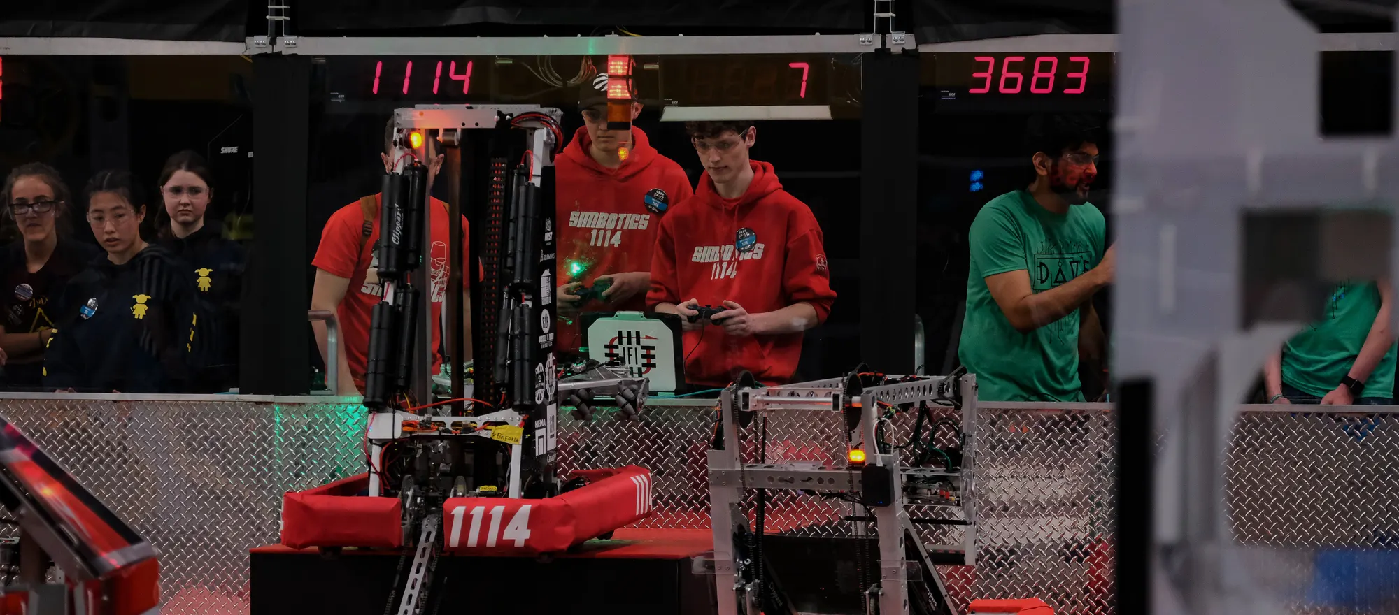 Simbot Snowstorm competing in 2019